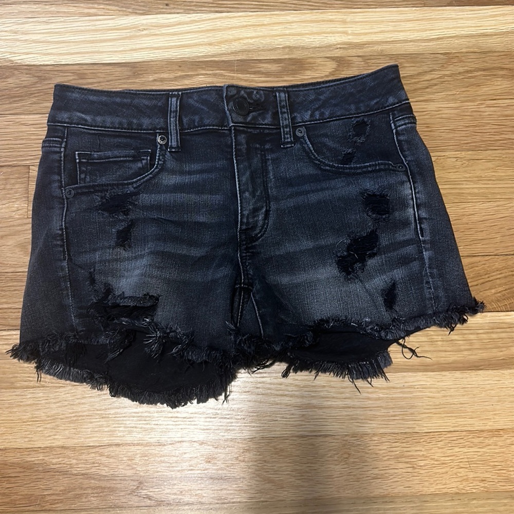 American Eagle “Super Stretch” Mid Rise